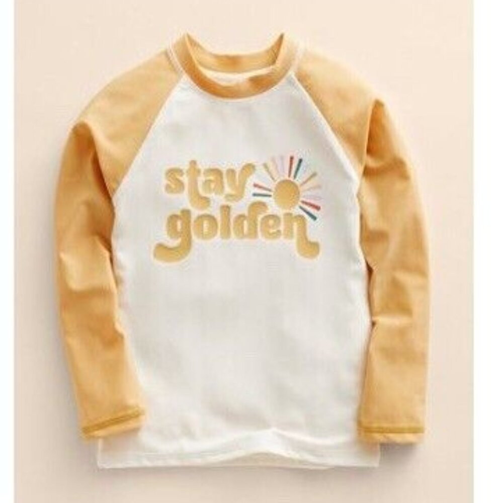 BRAND NEW Little Co By Lauren Conrad 12 Months Swimwear Long Sleeve Rash Guard